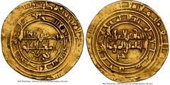 Islamic Dynasties Fatimid Fatimid. al-Zahir (AH 411-422 / AD 1021-1036) gold Dinar ND AU55 NGC, al-Mansuriyamint, A-714.1. 3.96gm. Ex. Stephen Album Auction 18 (January 2014, Lot 319) HID05401242017 ©