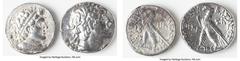 Ancients Ancient Lots ANCIENT LOTS. Greek. Ptolemaic Kingdom. Lot of two (2) AR tetradrachms. Choice Fine, polished. Includes: Two AR tetradrachms, different rulers and types. Total of two (2) coins i