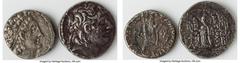 Ancients Ancient Lots ANCIENT LOTS. Greek. Lot of two (2) AR tetradrachms. Choice Fine-VF. Includes: Two AR tetradrachms, different regions, rulers, and types. SOLD AS IS, NO RETURNS. HID05401242017 ©