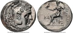 Ancients Greek LYCIA. Phaselis. Ca. 218-185 BC. AR tetradrachm (31mm, 16.80 gm, 1h). NGC AU 4/5 - 3/5. Late posthumous issue of Phaselis in the name and types of Alexander III the Great of Macedon, da