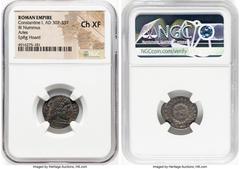 Ancients Ancient Lots ANCIENT LOTS. Roman Imperial. Lot of four (4) AE3 or BI nummi. NGC XF-AU. 1) Constantine I the Great (AD 307-337). AE3 or BI nummus. NGC Choice XF. 2) Constantine I the Great (AD