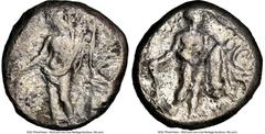 Ancients Ancient Lots ANCIENT LOTS. Greek. Cilicia. Issus. Ca. 400-370 BC. Lot of two (2) AR staters. NGC Choice Fine. 1) CILICIA. Issus. Ca. 400-370 BC. AR stater. NGC Choice Fine. 2) CILICIA. Issus.