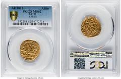 Islamic Dynasties Ottoman Empire Ottoman Empire. Ahmed I gold Sultani (Altin) AH 1012 (AD 1603) MS62 PCGS, Misr mint (in Egypt), KM18, A-1347.2. HID05401242017 © 2024 Heritage Auctions | All Rights Re