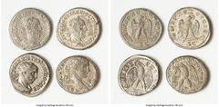 Ancients Ancient Lots ANCIENT LOTS. Roman Provincial. Lot of four (4) AR tetradrachms. VG-VF. Includes: Four Roman Provincial AR tetradrachms, various emperors and types. SOLD AS IS, NO RETURNS. HID05