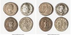 Ancients Ancient Lots ANCIENT LOTS. Roman Provincial. Lot of four (4) AR tetradrachms. VG-Fine. Includes: Four Roman Provincial AR tetradrachms, various emperors and types. SOLD AS IS, NO RETURNS. HID