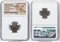 Ancients Ancient Lots ANCIENT LOTS. Roman Imperial. Constantinople Commemorative (ca. AD 330-340). Lot of five (5) AE3 or BI nummi. NGC VF-XF. 1) Constantinople Commemorative (ca. AD 330-340). AE3 or 