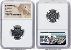 Ancients Ancient Lots ANCIENT LOTS. Roman Imperial. Constantine I the Great (AD 307-337). Lot of five (5) AE3 or BI nummi. NGC AU. 1) Constantine I the Great (AD 307-337). AE3 or BI nummus. NGC AU 2) 
