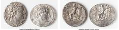 Ancients Ancient Lots ANCIENT LOTS. Greek. Seleucid Kingdom. Alexander II Zabinas (128-122 BC). Lot of two (2) AR tetradrachms. Fine-Choice Fine. Includes: Two AR tetradrachms of Alexander II Zabinas,