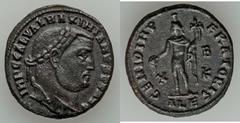 ROMAN EMPIRE. Lot of three (3) Late Roman folles. Includes: (1) Diocletian (AD 284-305), follis of Alexandria (RIC 32a) // (2) Constantius I as Caesar (AD 293-305), follis of Aquileia (RIC 32a) // (3)