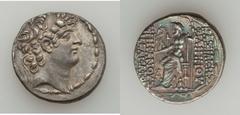 SELEUCID KINGDOM. Philip I Philadelphus (95-75 BC). Lot of three (3) AR tetradrachms. All coins: Antioch. Diademed head right / Zeus seated left, holding Nike; variable control marks. Toned. Average G