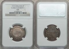A Quartet of Late-Medieval and Early Modern Minors c.1422-1572, lot includes coins of Mansfeld, Brabant, and Great Britain.  All four are essentially Groschen/Groat/Gros sized coins and are NGC certif
