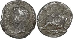 EGYPT. Alexandria. Nero-Antoninus Pius (AD 54-160). Intact hoard of BI (and Æ?) coins.  Coins are fused together in a large, roughly conical mass roughly 6 X 9 inches (15 X 24 cm), with a roughly 2.5 