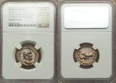 Pupienus (AD 238). AR antoninianus (5.06 gm).  Rome, July, AD 238. IMP CAES PVPIEN MAXIMVS AVG, radiate, draped, and cuirassed bust of Pupienus right / AMOR MVTVVS AVGG, clasped hands. RIC 9b. RSC 2. 