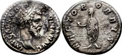 Didius Julianus. AD 193. AR denarius (19mm, 2.21 gm, 12h). Rome, March-June AD 193. IMP CAES M DID IVLIAN AVG, laureate head of Julianus right / RECTOR ORBIS, Didius Julianus, togate, standing left, h
