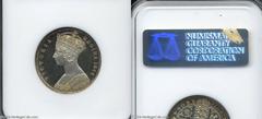 Victoria Pattern Florin 1848. S-3890. ESC-799. Plain edge. Prototype Proof for the "Godless" florin which was first struck the following year. PR63 NGC. And a beautiful specimen it is! Choice Proof wi