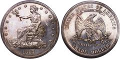 Proof Trade Dollars 1884 T$1 PR63 PCGS. The 1884 Trade dollar is a coin that needs no introduction. Numismatists young and old, novice or experienced, can quote the number of extant examples and proba