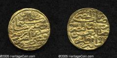 Ottoman Occupation. Sulayman I gold Sultani 926AH (1520), Sidrakipsi Mint, nice VF+ with bold mint name and date below. This was the first gold coin struck by the Ottomans in occupied Greece. Sidrakip