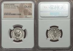 Ancients Roman Imperial Gordian III (AD 238-244). AR antoninianus. NGC Choice AU. Rome, third issue, AD 240. IMP CAES M ANT GORDIANVS AVG, radiate, draped and cuirassed bust of Gordian III right, seen