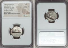 Ancients LYCIA. Phaselis. Ca. 4th century BC. AR stater (10.40 gm). NGC MS 4/5 - 4/5. Prow of galley right with fighting platform, gunwale decorated with eye / ΦAΣH above galley stern to left. Heipp-T