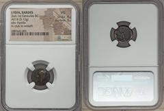 Ancients Ancient Lots ANCIENT LOTS. Greek. Lot of five (5) AR and AE issues. NGC VG-VF. Lot includes: Lydia-Sardes (2nd-1st centuries BC), AE14 (3.12 gm) - NGC VG 4/5 - 3/5 Macedonian Kingdom, Alexand