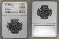 Ancients Ancient Lots ANCIENT LOTS. Roman Imperial. Ca. AD 293-311. Lot of two (2) BI folles or nummi. NGC XF-MS. Includes: Galeria Valeria (AD 293-311), BI follis or nummus (6.30 gm), Venus reverse, 
