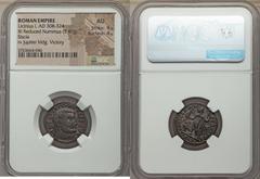 Ancients Ancient Lots ANCIENT LOTS. Roman Imperial. Licinius I (AD 308-324). Lot of two (2) BI folles or reduced nummi. NGC Choice XF-AU. Includes: BI follis or reduced nummus (3.87 gm), Jupiter rever