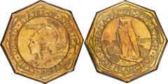 Commemorative Gold 1915-S $50 Panama-Pacific 50 Dollar Octagonal MS62 PCGS. The Panama-Pacific Exposition was larger and more prestigious than any previous major fair held in America. The occasion of 