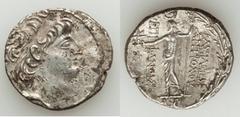 Ancients Ancient Lots ANCIENT LOTS. Greek. Seleucid Kingdom. (2) Philip I Philadelphus (ca. 95/4-76/5 BC). (1) Antiochus VIII. Lot of three (3) AR tetradrachms. Fine-VF.  Includes: (2) Antioch on the 