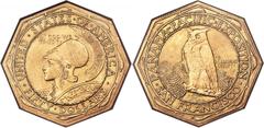 Commemorative Gold 1915-S $50 Panama-Pacific 50 Dollar Octagonal MS64 NGC. The 1915 Panama-Pacific International Exposition was intended to outshine all other World's Fairs as a celebration of the res