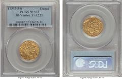 Crusader States Anonymous Imitative gold Ducat ND (after 1350) MS62 PCGS, cf. Ives Plate XIII, 1 & 2 (for similar imitations), cf. CNI-VIIa.39 (for prototype), cf. Paolucci-29.1 (same), cf. Fr-1221 (s