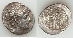 Ancients Ancient Lots ANCIENT LOTS. Roman Provincial, Seleucid Kingdom. Ca. 2nd-1st century BC. Lot of four (4) AR tetradrachms. Fine-XF. Includes: Augustus (27 BC - AD14), Seleucis and Pieria, Antioc