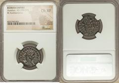 Ancients Ancient Lots ANCIENT LOTS. Roman Imperial. Ca. AD 270-337. Lot of three (3) BI nummus and antoniniani. NGC Choice XF-AU. Includes: Aurelian (AD 270-275), BI antoninianus, emperor and female r