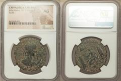Ancients Ancient Lots ANCIENT LOTS. Roman Provincial. Ca. AD 218-268. Lot of six (6) AE. NGC AG-VF. Includes: CAPPADOCIA. Caesarea. Julia Maesa (AD 218-224/5) // PAMPHYLIA. Perga. Salonina (AD 254-268
