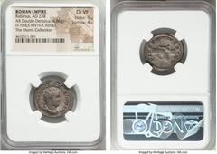 Ancients Balbinus (April-July AD 238). AR antoninianus (23mm, 4.86 gm, 6h). NGC Choice VF 5/5 - 4/5. Rome. IMP CAES D CAEL BALBINVS AVG, radiate, draped and cuirassed bust of Balbinus right, seen from