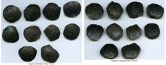 Ancients Ancient Lots ANCIENT LOTS. Byzantine. Late Byzantine era. AE trachy. Lot of ten (10) AE trachy. Good-VF. Includes: (10) Late Byzantine era, AE trachy. Ten (10) coins in lot. SOLD AS IS, NO RE