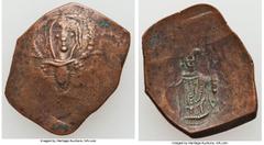 Ancients Ancient Lots ANCIENT LOTS. Byzantine. Latin rulers of Constantinople. AD 1204-1261. Lot of three (3) AE trachy. VF. Includes: (3) St. Nicholas standing facing / St. John the Baptist standing 
