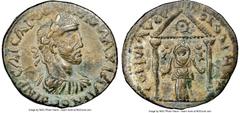 Ancients Roman Provincial PISIDIA. Olbasa. Maximinus I (AD 235-238). AE (25mm, 12h). NGC XF S, adjusted flan. IMP CAIC AI IVL VER MAXIMINOC A, laureate, draped and cuirassed bust of Maximinus I right,