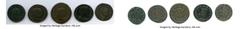 Ancients Ancient Lots ANCIENT LOTS. Roman Imperial. Lot of five (5) BI folles. VF-About XF. Includes: Licinius I // Constantius I // Diocletian // Galeria Valeria // Maximinus II. Total five (5) coins