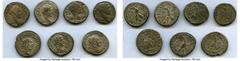 Ancients Ancient Lots ANCIENT LOTS. Roman Provincial. AD 3rd century. Lot of seven (7) BI tetradrachms. VF, Silvering. Includes: BI tetradrachm (7), various rulers. Total seven (7) coins in lot. SOLD 