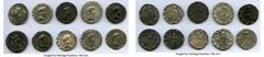 Ancients Ancient Lots ANCIENT LOTS. Oriental. Indo-Greek. Bactria. Hermaeus Soter (ca. 105-90 BC). Lot of ten (10) AR Indic tetradrachms. About VF. Includes: AR Indic tetradrachms (10), Hermaeus Soter