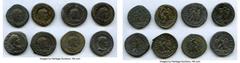 Ancients Ancient Lots ANCIENT LOTS. Roman Provincial. AD 3rd century. Lot of eight (8) BI tetradrachms. XF. Includes: BI tetradrachm (8), various rulers. Total eight (8) coins in lot. SOLD AS IS, NO R