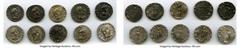 Ancients Ancient Lots ANCIENT LOTS. Oriental. Indo-Greek. Bactria. Hermaeus Soter (ca. 105-90 BC). Lot of ten (10) AR Indic tetradrachms. About VF. Includes: (10) AR Indic tetradrachms, Hermaeus Soter