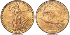Saint-Gaudens Double Eagles 1930-S $20 MS66 NGC. The last five collectible issues of the Saint-Gaudens double eagle series (1929, 1930-S, 1931, 1931-D, and 1932) are widely known as the "late-date" Sa