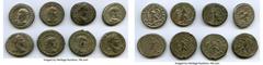 Ancients Ancient Lots ANCIENT LOTS. Roman Provincial. AD 3rd century. Lot of eight (8) BI tetradrachms. XF. Includes: BI tetradrachm (8), various rulers. Total eight (8) coins in lot. SOLD AS IS, NO R