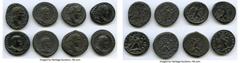 Ancients Ancient Lots ANCIENT LOTS. Roman Provincial. AD 3rd century. Lot of eight (8) BI tetradrachms. VF-XF. Includes: (8) BI tetradrachms, various rulers. Total eight (8) coins in lot. SOLD AS IS, 