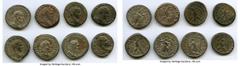 Ancients Ancient Lots ANCIENT LOTS. Roman Provincial. AD 3rd century. Lot of eight (8) BI tetradrachms. VF-XF. Includes: (8) BI tetradrachms, various rulers. Total eight (8) coins in lot. SOLD AS IS, 