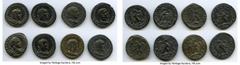 Ancients Ancient Lots ANCIENT LOTS. Roman Provincial. AD 3rd century. Lot of eight (8) BI tetradrachms. XF. Includes: BI tetradrachm (8), various rulers. Total eight (8) coins in lot. SOLD AS IS, NO R