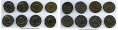 Ancients Ancient Lots ANCIENT LOTS. Roman Provincial. AD 3rd century. Lot of eight (8) BI tetradrachms. XF. Includes: BI tetradrachm (8), various rulers. Total eight (8) coins in lot. SOLD AS IS, NO R