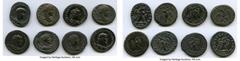 Ancients Ancient Lots ANCIENT LOTS. Roman Provincial. AD 3rd century. Lot of eight (8) BI tetradrachms. XF. Includes: BI tetradrachm (8), various rulers. Total eight (8) coins in lot. SOLD AS IS, NO R