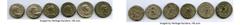 Ancients Ancient Lots ANCIENT LOTS. Roman Provincial. AD 3rd century. Lot of six (6) BI tetradrachms. About VF-VF, Silvering. Includes: BI tetradrachm (6), various rulers. Total six (6) coins in lot. 